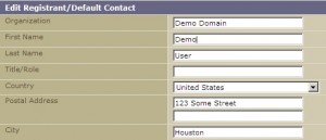 HostGator主机更改域名联系信息 HostGator主机更改域名联系信息