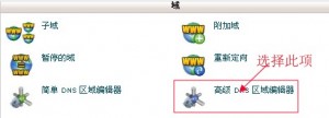 HostGator设置高级DNS区域编辑器教程