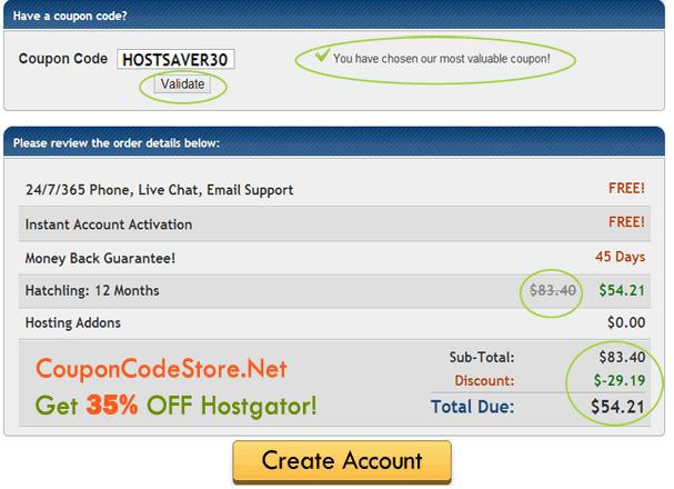 HostGator主机10月优惠码